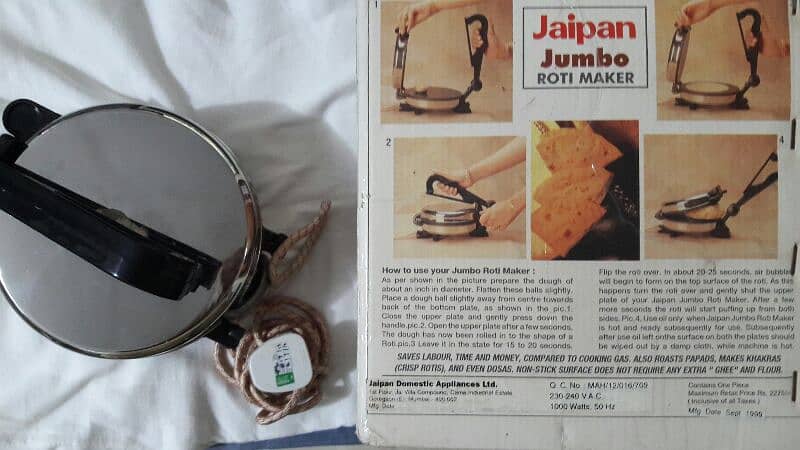 ROTI MAKER MADE in India for Sale 5