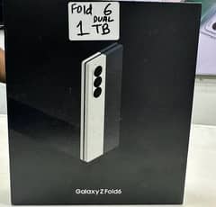 Samsung fold 6  1tb