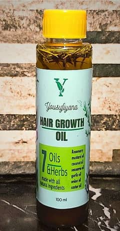 Yousufiyana herbal hair oil.   (100ml)