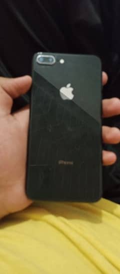 Aslam o alikum iphone 8 plus non pta 64 gb ha pannel change back pr 1