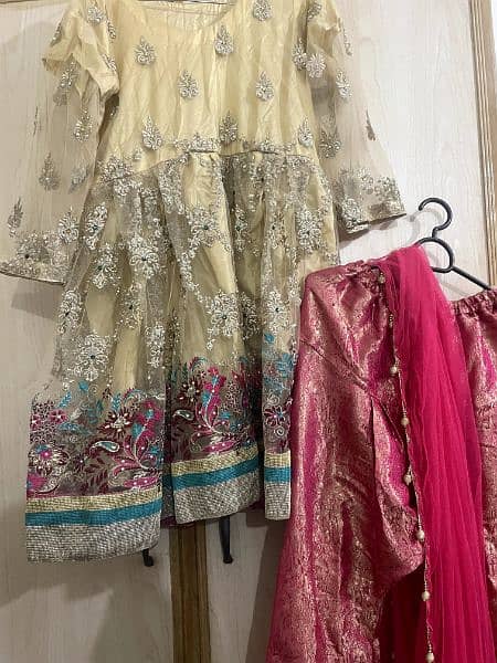 3pc Net and organza suits 2