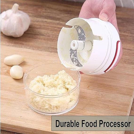 Mini Chopper Powerful Meat Grinder Hand-power Food Chopper Mincer Mixe 2