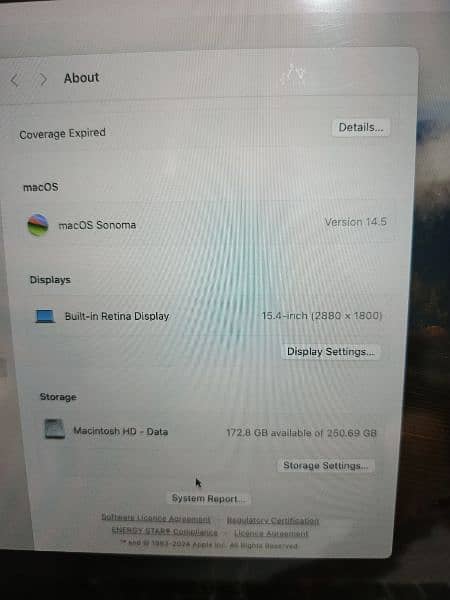 Macbook pro 2018 4