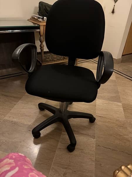 computer chair study chair office chair used but like new 0