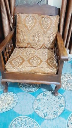 sofa set pyore wood for sale