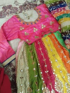 purchased bridal mehndi dress (one time used)