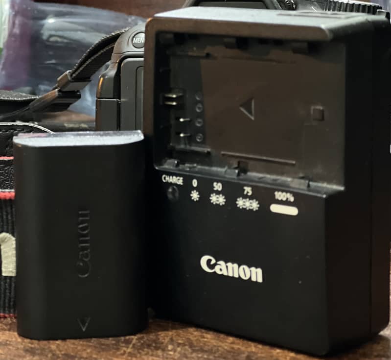 canon battery an charger 1