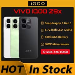 Original New VIVO IQOO Z9X 1st Gen Snapdragon 6 Octa-core 6.72inch