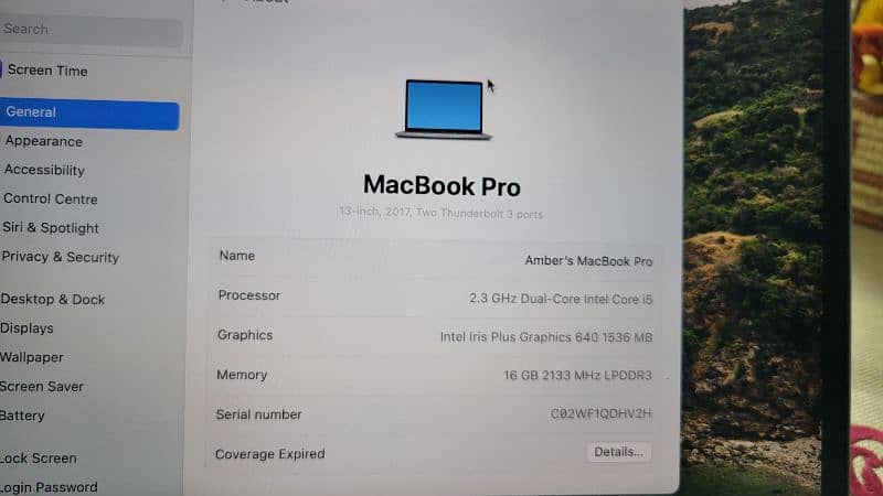 MacBook Pro 2017 13'inch for Sale 5