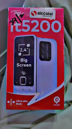 Itel it5200 2.4 lcd box pack. . .