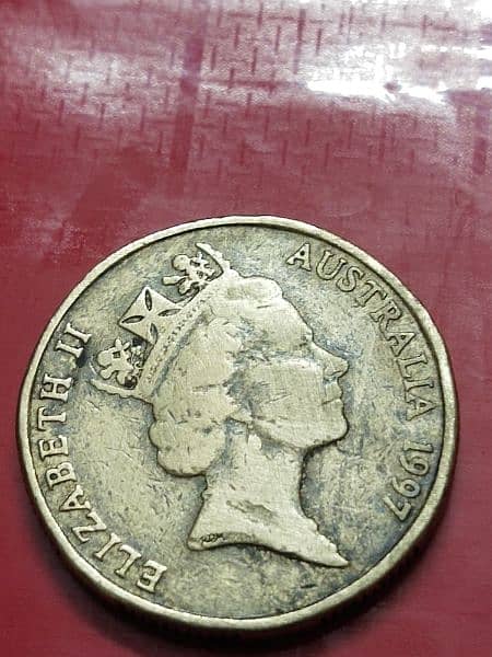 Rare coin Australia dollar1997 0