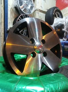 GENUINE ALLOY RIMS FOR ALTO VXR, HIJET AND EVERY