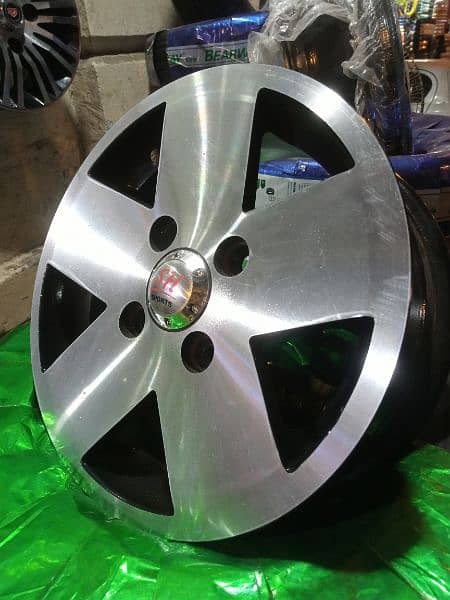 GENUINE ALLOY RIMS FOR ALTO VXR, HIJET AND EVERY 2