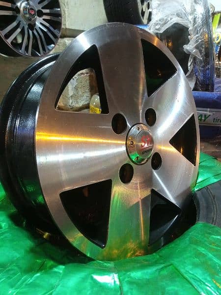 GENUINE ALLOY RIMS FOR ALTO VXR, HIJET AND EVERY 5