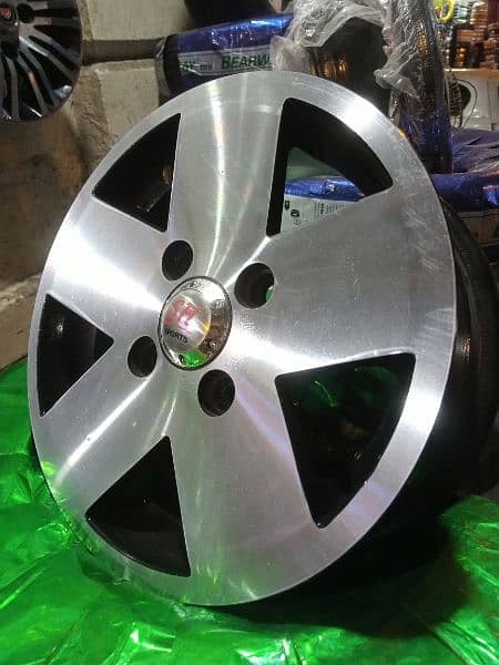 GENUINE ALLOY RIMS FOR ALTO VXR, HIJET AND EVERY 8