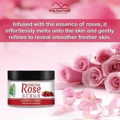 Rose face and body scrub