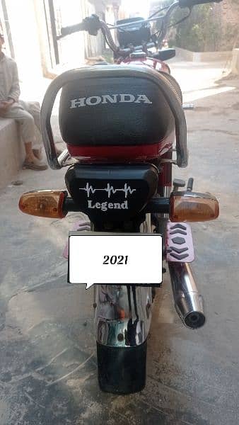 Honda 70 model 2021 For sale 0310 6860134 4