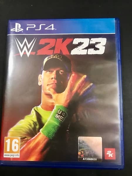 Wwe 2k23 For Playstation 4 Disc 0