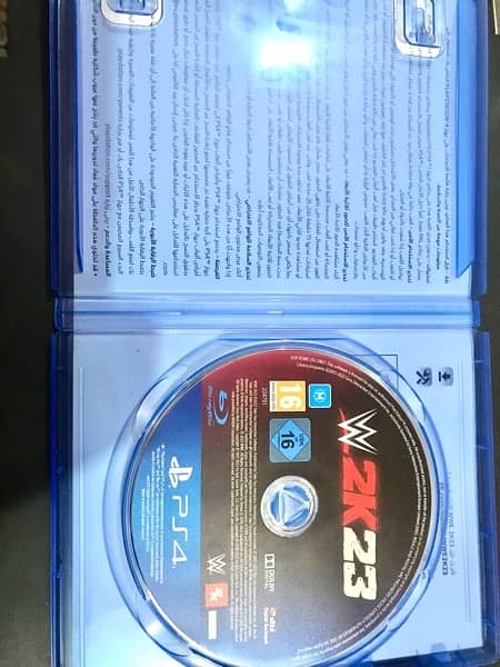 Wwe 2k23 For Playstation 4 Disc 1