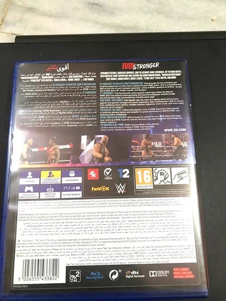 Wwe 2k23 For Playstation 4 Disc 2