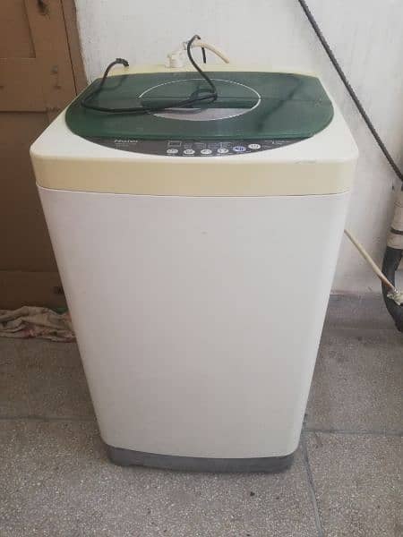 Haier fully automatic washing machine(8.5) 1