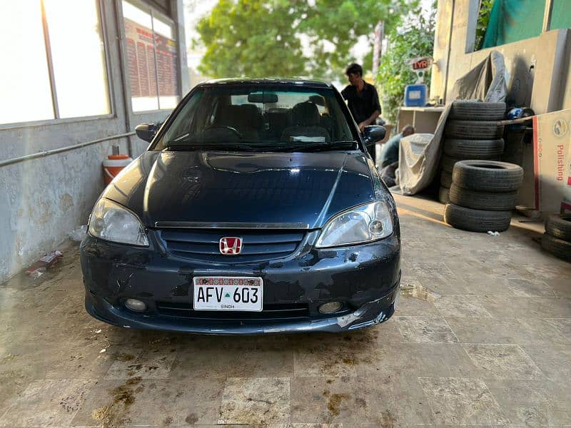 toaday payment 1150000 Honda Civic EXi 2004 2