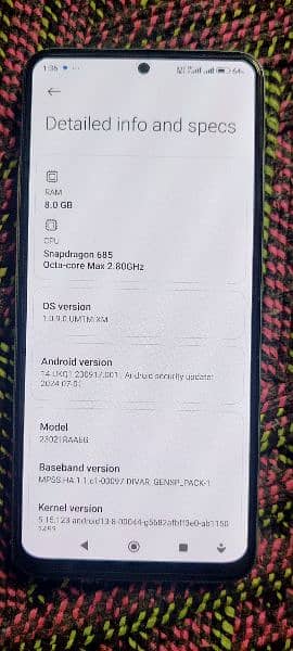 Redmi note 12 8+8/128 7