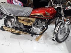 CG125 Special Edition Red/Gold