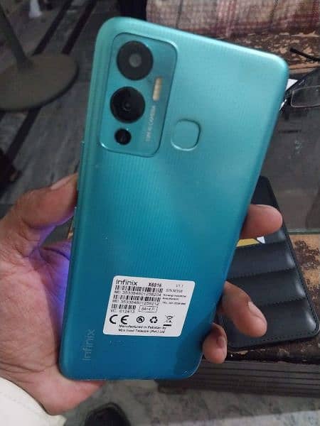 infinix hot 12play. 4+3GB ram 64GB rom. complete box all ok. exchange 1