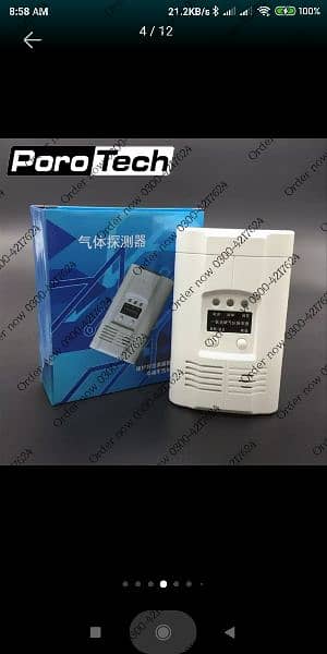 Gas alarm outdoor Gas Leak Alarm Monitor for home appliance De 0