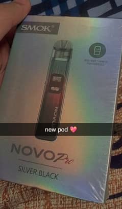 pod Novo Pro with box new all accessories