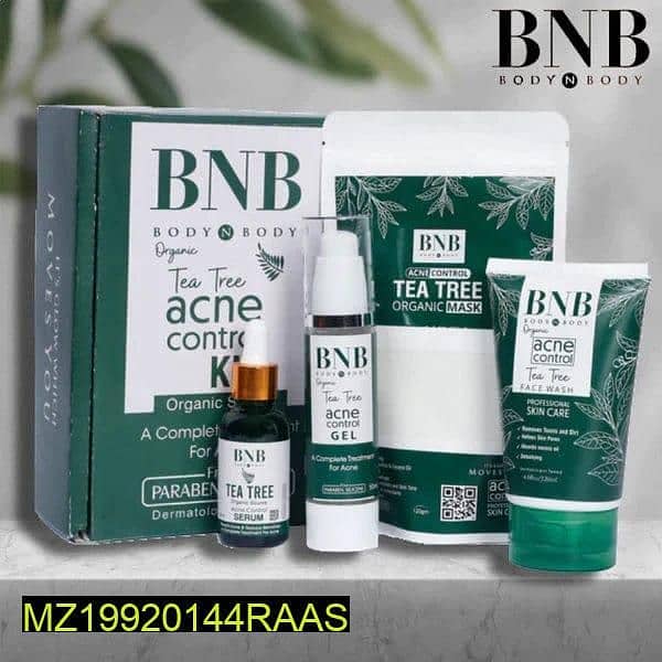 acne control organic facial kit 1