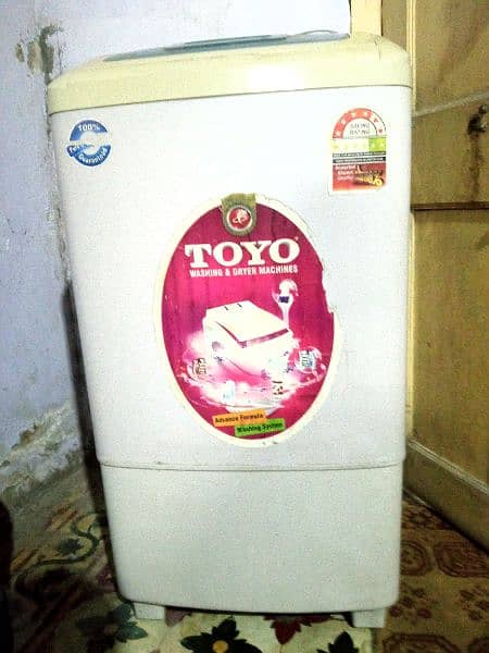 TOYO WASHING MACHINE URGENT SALE 0