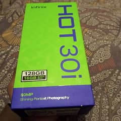 infinix hot30i Mobile sale on 3 months used an