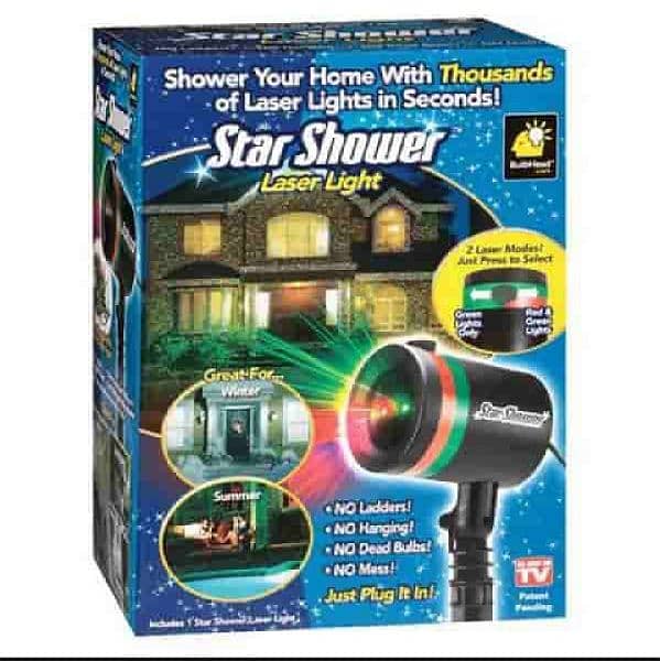 Laser Projector Sky Star stage wall light shower landscape  light sho 2