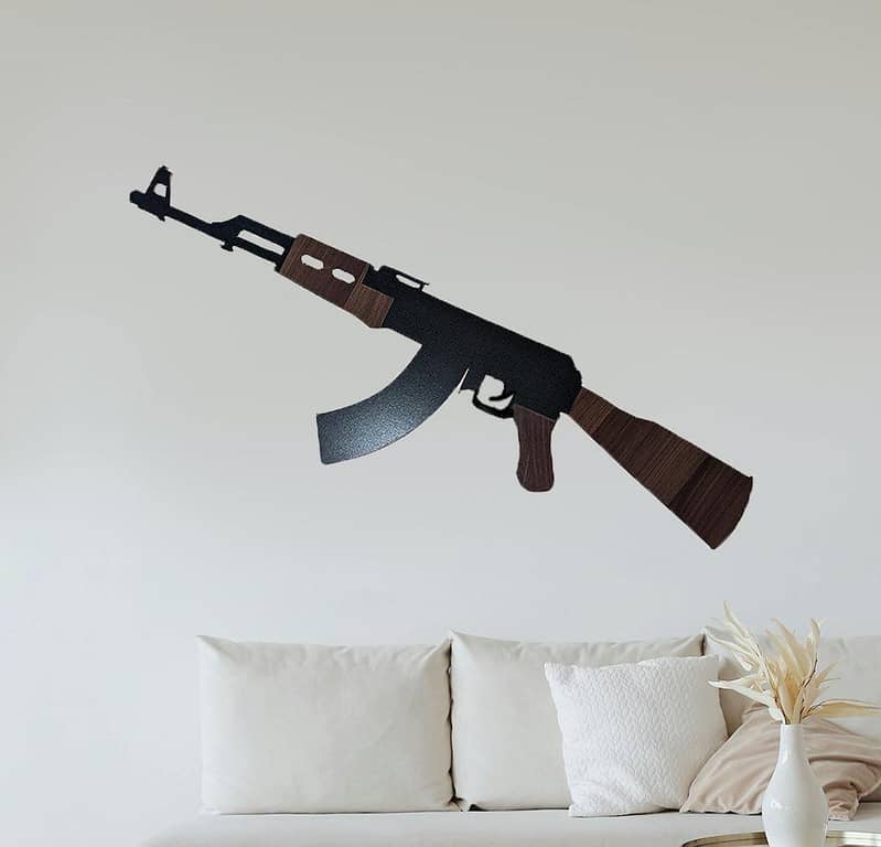 AK-47 Wall Sticker 1