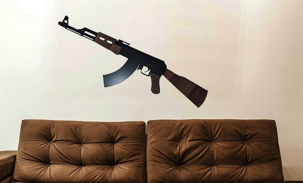 AK-47 Wall Sticker 2