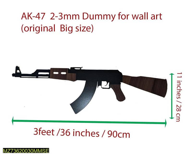 AK-47 Wall Sticker 3