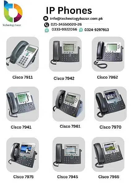 Cisco | Grandstream | Polycom | Yealink | IP Pbx | IP Phones 10