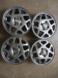 suzuki wagon r vxl original alloy rim piece