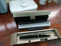 Parker IM Black Gold Trim Fountain Pen