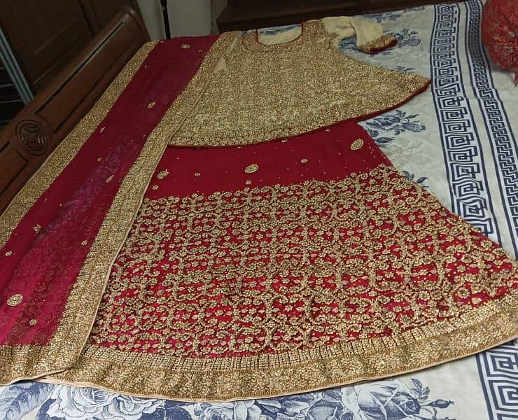 Bridal Lehnga One Time Used 0