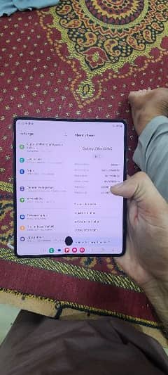 samaung galaxy z fold 3 non pta 12 +256 only one dot