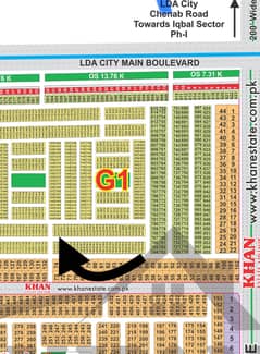 Hot location 5 Marla Plot for Sale in Block G1, LDA City Lahore Great Investment Opportunity