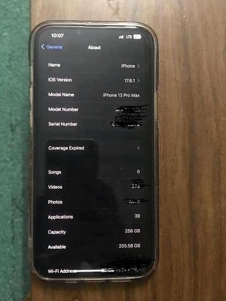 Iphone 13 Pro Max 256 GB(Non Approved ) 0