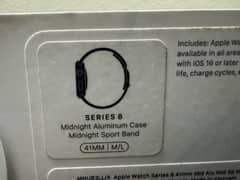 apple series 8 41mm sports band brand new watch