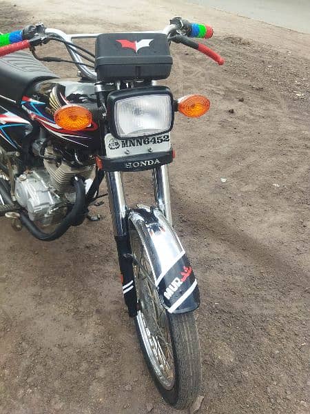 Honda cg125 model 2019 with biometric 3