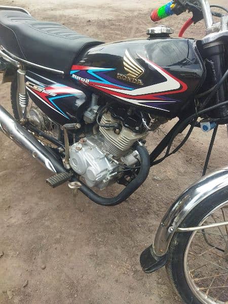 Honda cg125 model 2019 with biometric 6