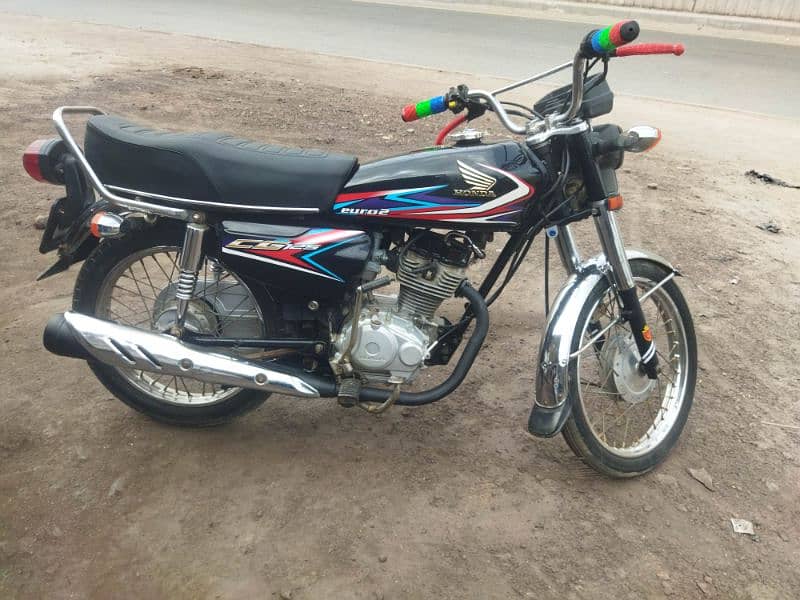 Honda cg125 model 2019 with biometric 7