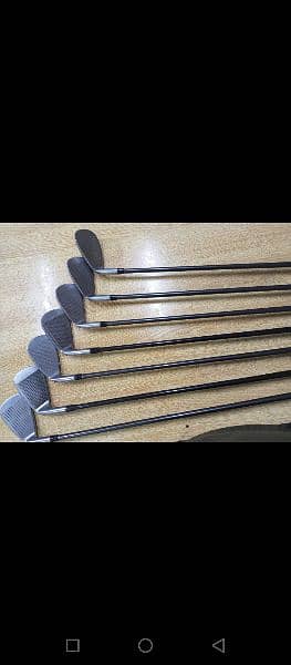 Original Fitway golf iron clubs set 7